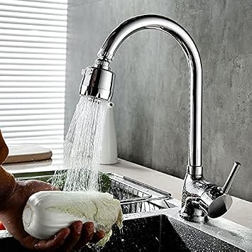 HMS 3-Function Play Head Kitchen Sink Faucet