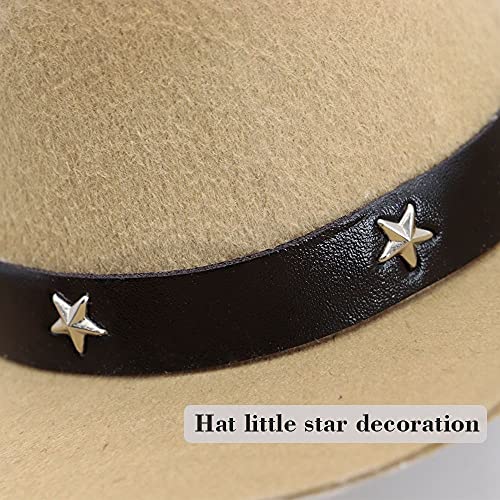 Minlia Western Cowboy Cowboy Pet Hat Decoration Adjustable Puppy Kitten Hats Pet Accessories Dog Costume(Black) #TOP3