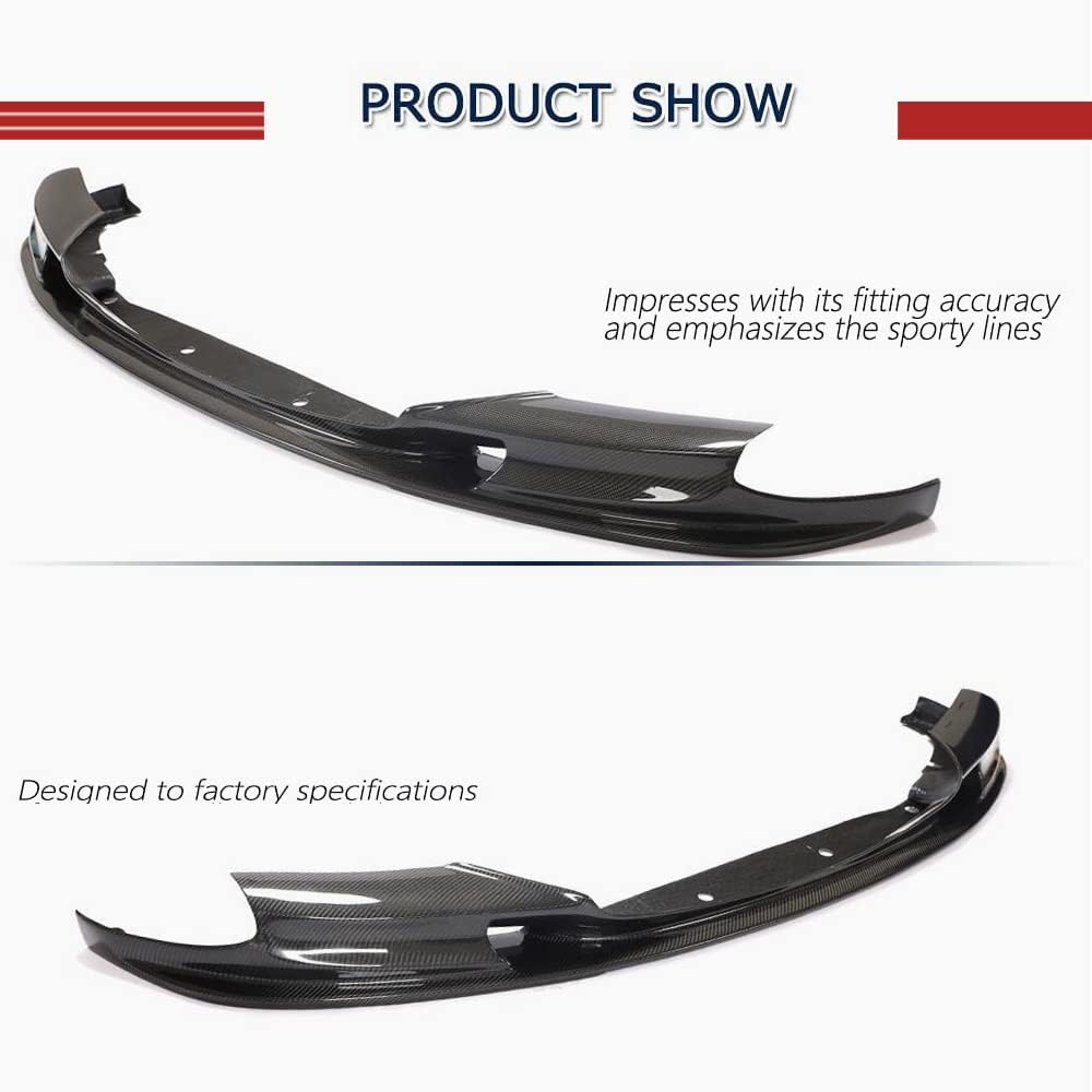 Carbon Fiber Front Bumper Lip Fits for BMW F10 M5 2011-2016 Front Lip Spoiler Body Kit Factory Outlet
