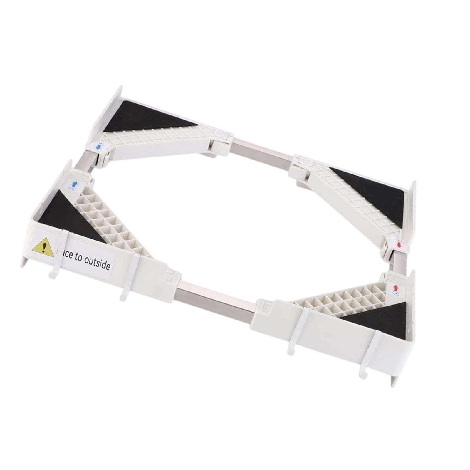 Mekalero Modern Stacking Solution for Washer and Dryer Includes Strong Attachments Stylish Washer Dryer Planner