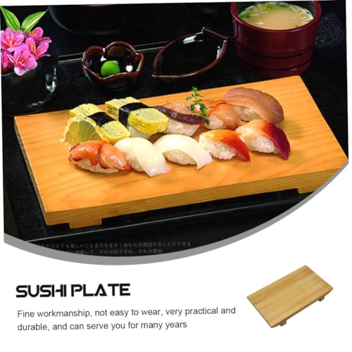 Plato para sushi estilo japonés OSALADI miniatura 3