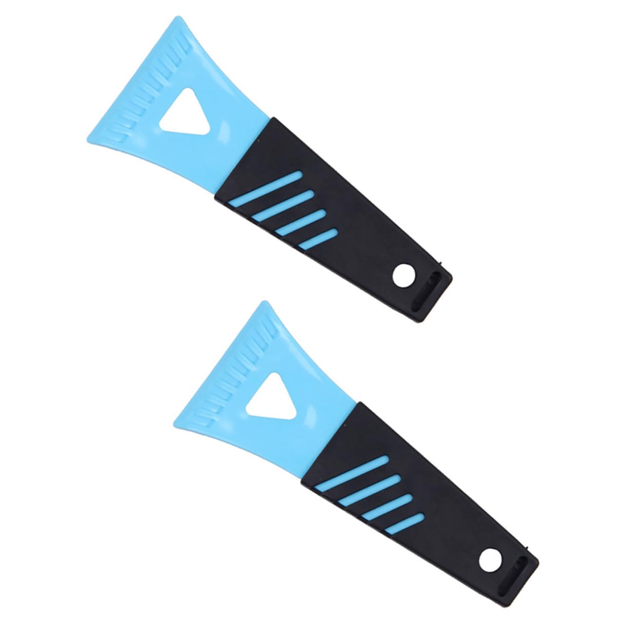 Luxshiny 2sets Ergonomic Handle Ice Removal Tool Shovel Snow Shovel Pusher Scraper 2pcs*2 Random