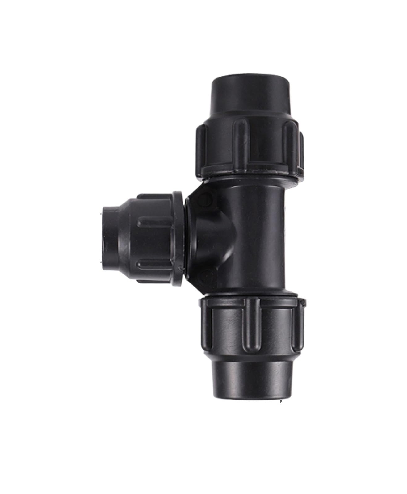 Accesorios para tuberías de riego, Conector de Manguera Reductor en T for tubería PE, desviador riego jardín, 20-50mm