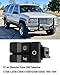 Headlamp Switch Fit for Chevy GMC Yukon Suburban C1500 C2500 C3500 K1500 K2500 K3500 1990-1994, Headlight Parking Light Rocker Switch Replace D1559B 77199157 HL6676 LS92 10496908 19245089 D1529C
