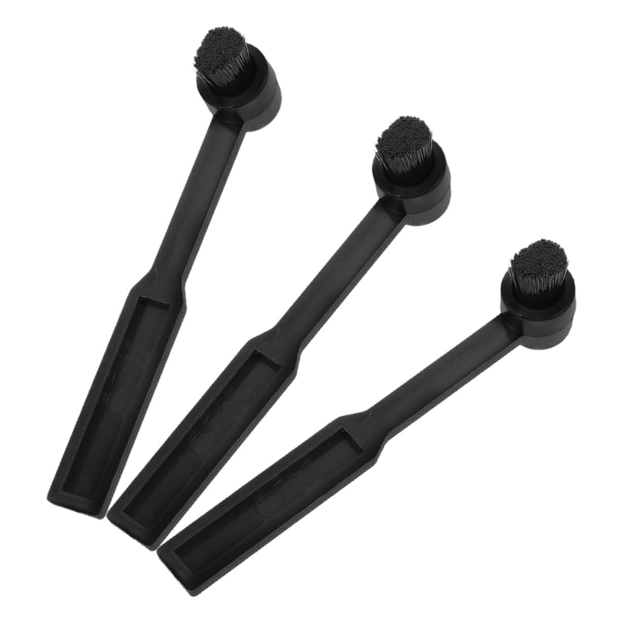 Balacoo 3pcs Static Vinyl Record Stylus Cleaning Brush for Turntable Needles Compact Design for Easy Storage Fit for All Record Players for Vinyl Lovers