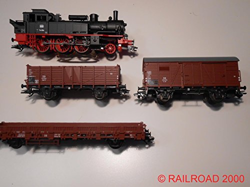 Preisvergleich Produktbild Märklin Tenderlok BR 74, digital, + 3 Güterwagen aus Set 29074