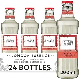 London Essence, Ginger Beer, Premium Cocktail Mixer, 200ml, Pack of 24 bottles, No Artificial Colours Preservatives or flavours, Low Calorie London Essence, Ginger Beer, Premium Cocktail Mixer, 200ml, Pack of 24 bottles, No Artificial Colours Preservatives or flavours, Low Calorie – THE LONDON ESSENCE CO.