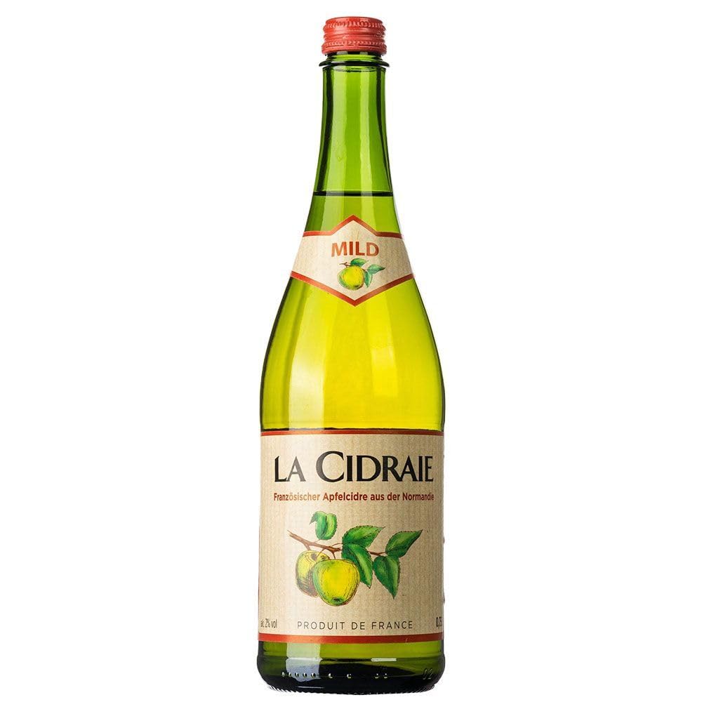 La Cidraie Cidre mild, lieblich, sortenreines Weinpaket + VINOX Winecards (6x0,75l)
