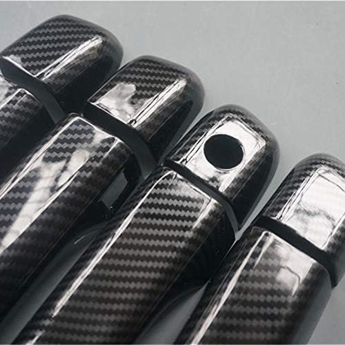 ZiWen New Door Handle Cover Protector Trim for Honda Accord 10th 2018 2019 2020 2021 2022 (Carbon Fiber Print)