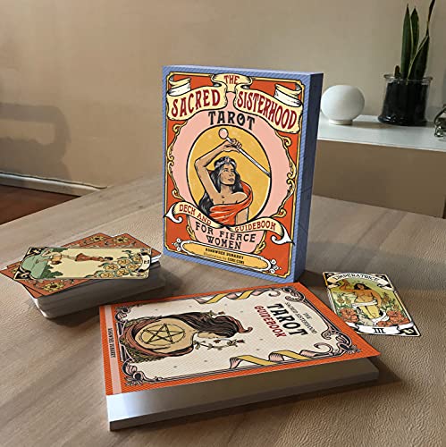 The Sacred Sisterhood Tarot: Deck and Guidebook for Fierce Women (78 Cards and Guidebook)