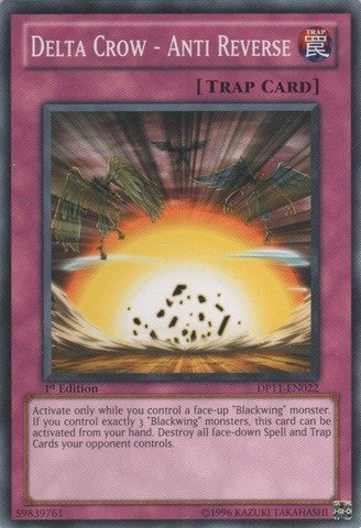 Yu-Gi-Oh! - Delta Crow - Anti Reverse (DP11-EN022) - Duelist Pack 11: Crow - 1st Edition