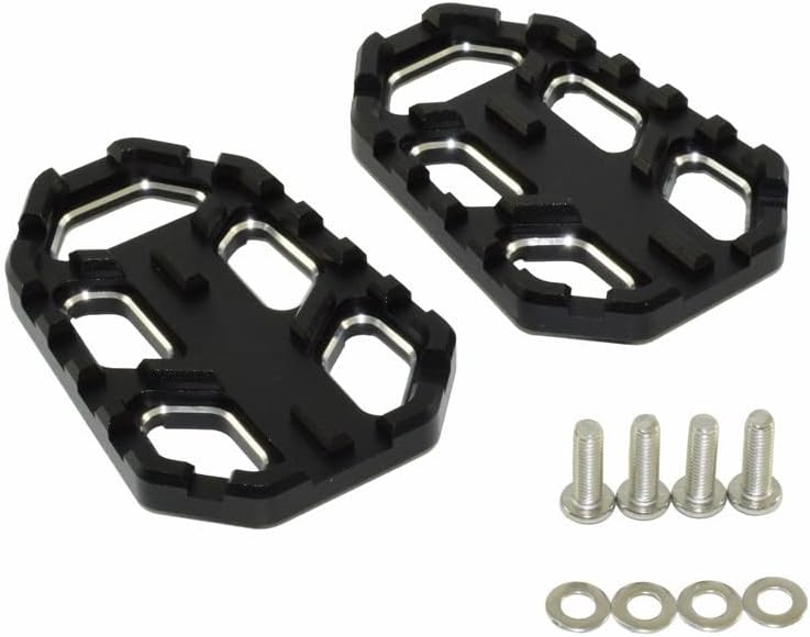 Miniatura 2 de Pedal extensor de clavija izquierda y derecha para Kawasaki Versys X-300 X300 Versys-X 300 2017 2018 2019 2020 2021 2022 (negro)