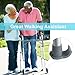 Dotday 4 Pack Walker Skis Glides for Folding Walkers, Essentials Universal Walker Accessories for Seniors, Mobility Aid Accessory for Seniors