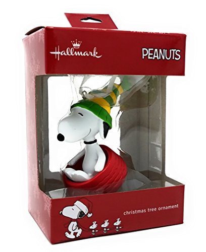 Hallmark Peanuts Snoopy in Bowl Ornament