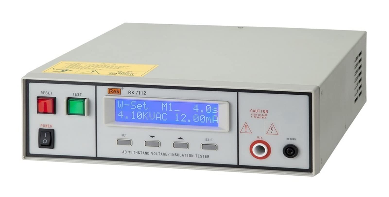 Strommessgerät, RK7122 Desktop Digital Programmierbar AC Spannungsdämmungstester AC0-5KV DC0-6KV for Labors, Instrumente und Fabriken