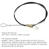 GEARLINTON 532110675 Tiller Clutch Cable 110675 110675X DNLX3845 for Husqvarna Craftsman 17" Rear Tine Tiller 650BRTT 650RTT 650RTTA CRT650 Tillers #1