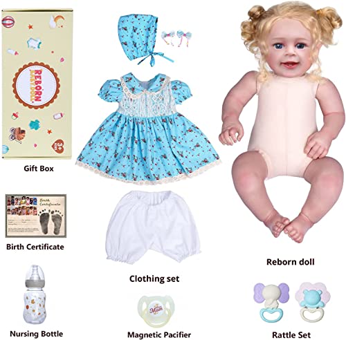 Babeside Reborn Baby Dolls - 18 Inches Realistic-Newborn Baby Dolls Sleeping Baby Smiling Real Life Baby Girl Reborn Toddler For Kids #TOP6