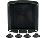 Battery Tender 5 Watt Solar Panel 12V Battery Charger with Charge Controller - IP67 Weatherproof - Windshield Mountable for Motorcycles, Cars, SUVs and Campers - 021-1171