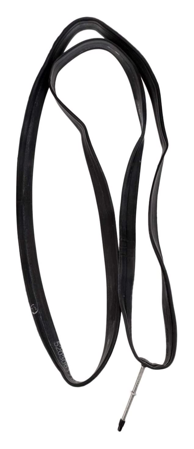 DEAVER Mountain Road Fahrrad MTB Fahrradschlauch 700 x 23/25C Langes Presta-Ventil 80 mm Schwarz