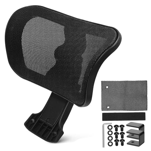 Appui-tête ergonomique en maille avec support cervical réglable - 2