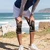 Copper Knee Braces for Men and Women (2 pack) -Knee Supports Copper Compression Knee Sleeve for Knee Pain, Arthritis, Running,Sports and Recovery Support (Medium)