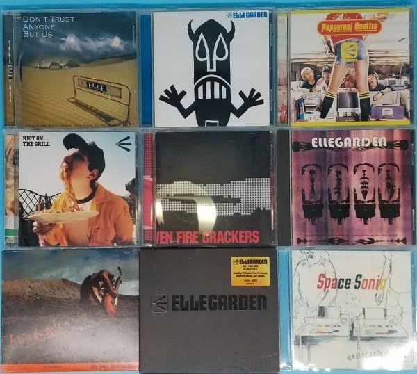 Amazon.co.jp: B ！【ELLEGARDEN】CD まとめて 9枚セット エルレ