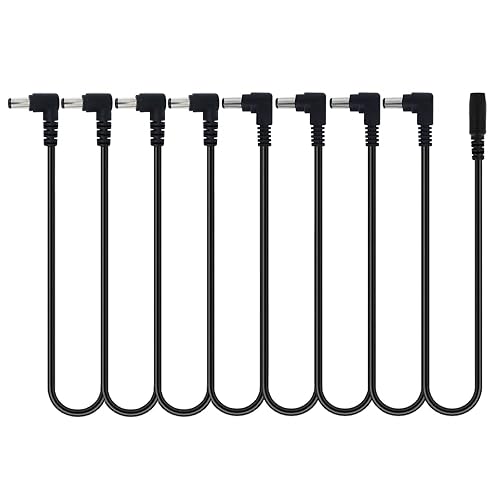 Cable de cadena de margaritas de 1 a 8 vías para guitarra