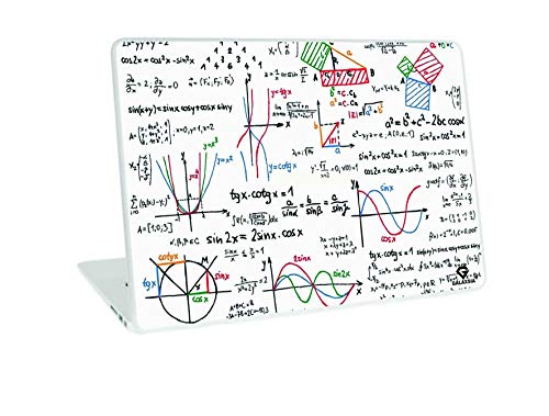 Image of Galaxsia Maths Love Laptop Skin /Sticker /Protector, 13-13.3 Inches, Vinyl, Design 2, Scratch Resistant, Compatible with HP, Dell, Sony, Acer, Lenovo, Asus