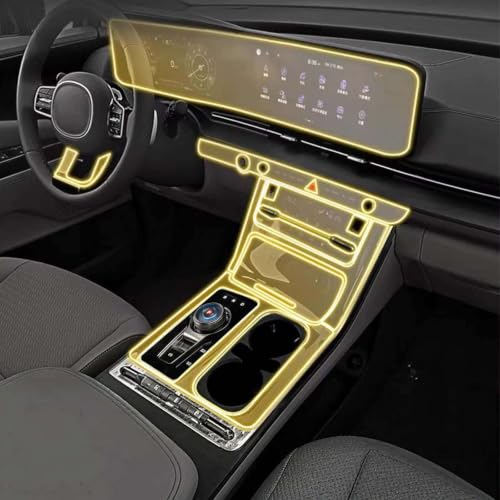 Película protectora de TPU contra arañazos en la consola de Kia Carnival KA4