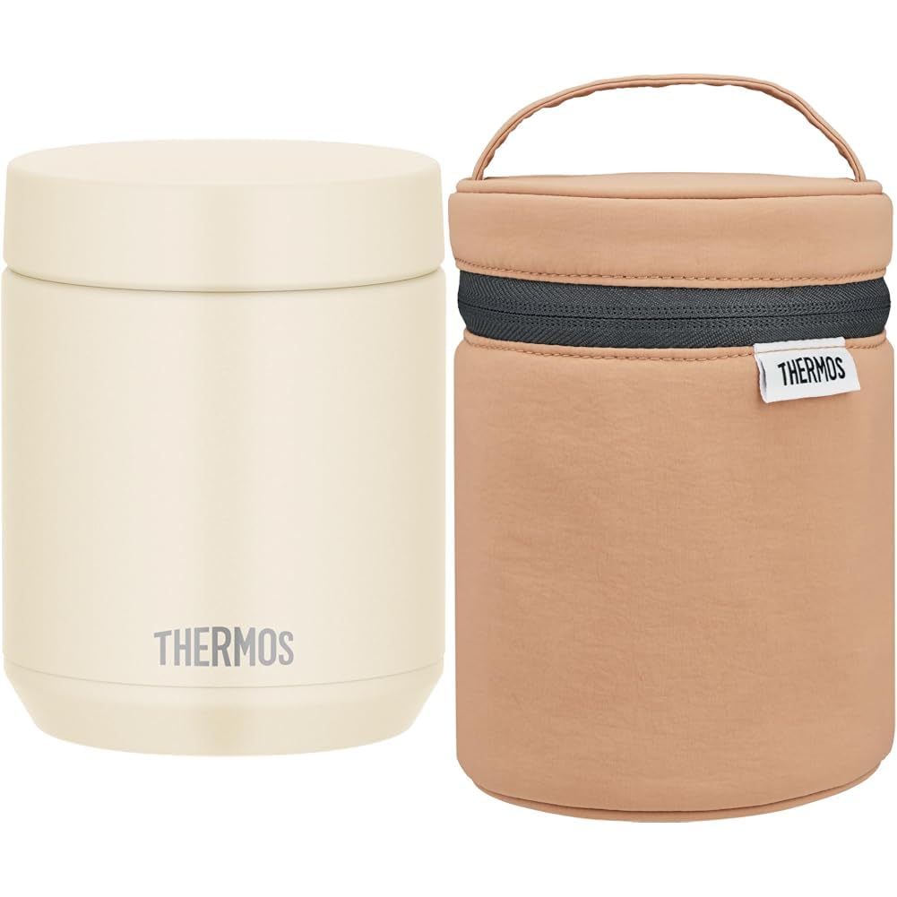 THERMOS スープジャー 4個セット 保温ケース1つ付き Amazon｜【セット買い】【食洗機対応モデル】 サーモス 真空断熱スープ