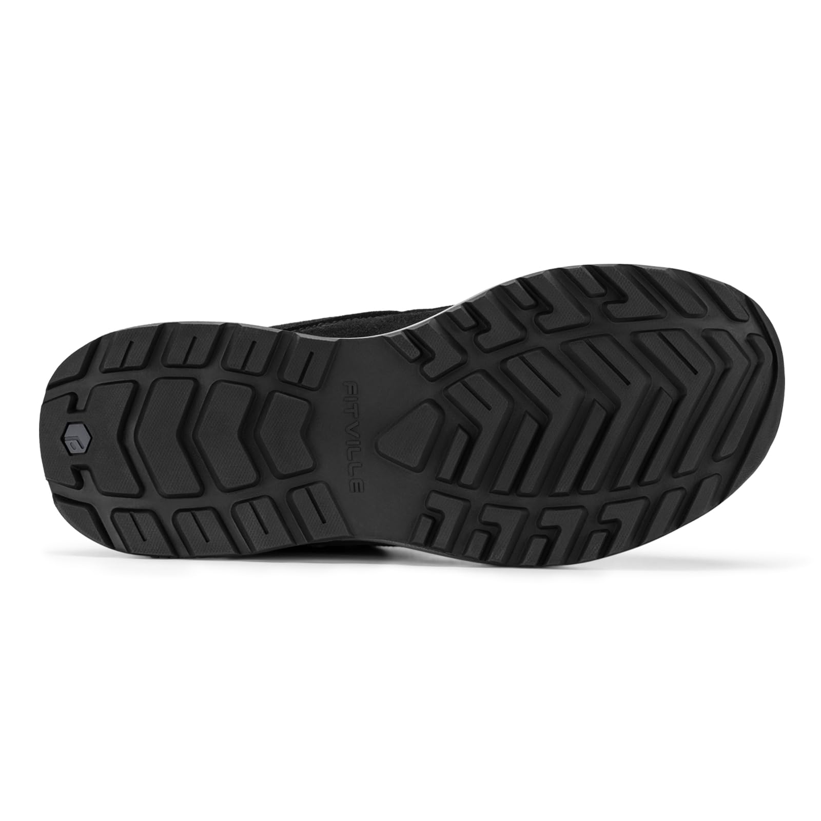 FitVille Winterstiefel Damen Extra Weit Winterschuhe mit Klettverschluss Rutschfeste Stiefel Bequeme Schneestiefel Warme Outdoor Boots Gr.35.5-42.5