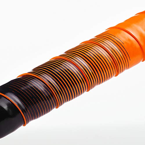 Fizik Microtex (2mm) Vento - 2mm - Microtex - Tacky - Orange Fluo/Black Bar Tape (BT15A80047)