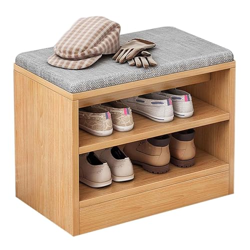 Petit meuble gain de place : banc de rangement étroit 42 cm
