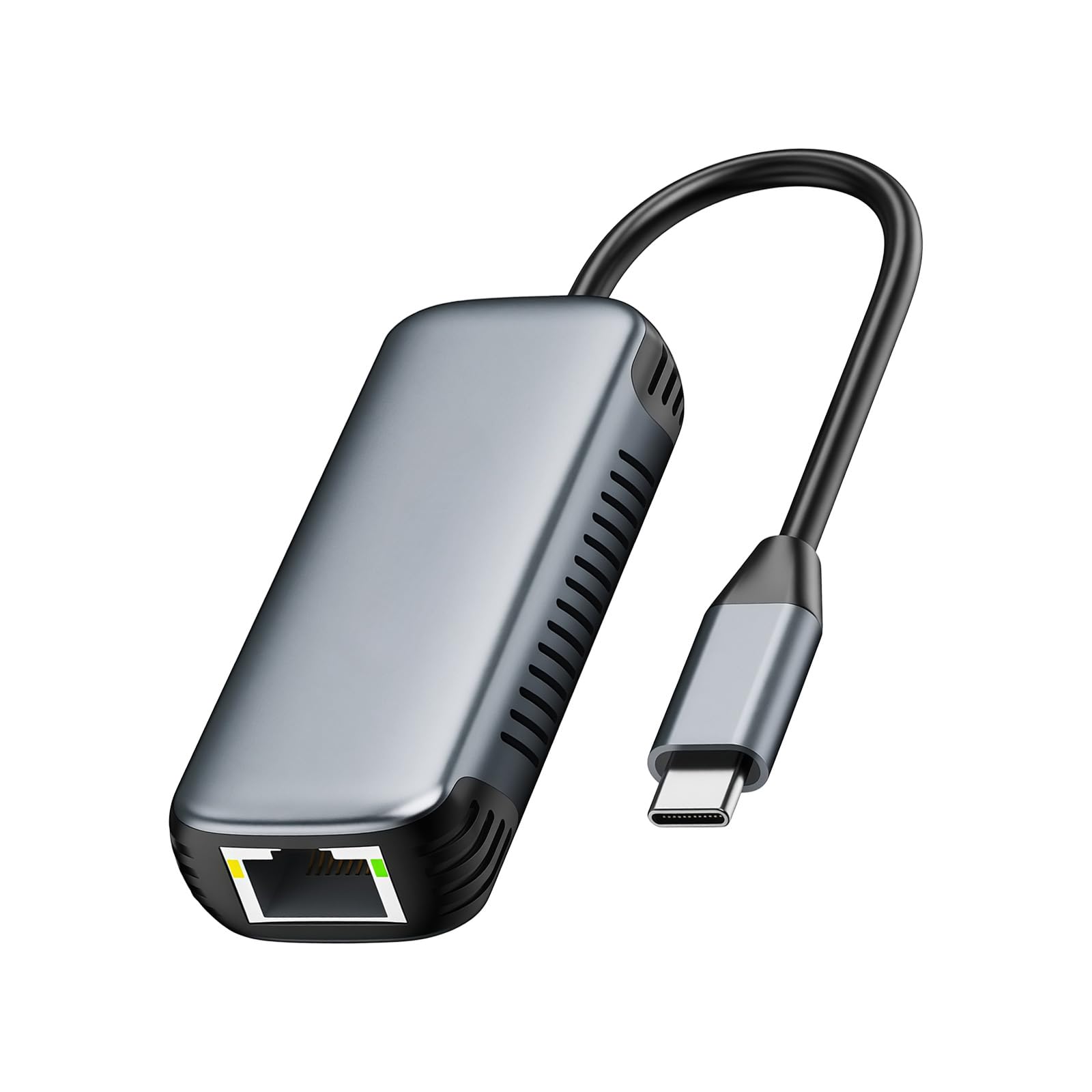 Adattatore di rete Ethernet di tipo C da 5 Gbps con trasmissione rapida della porta RJ45 per adattatore Gigabit Ethernet del connettore delle compresse del computer