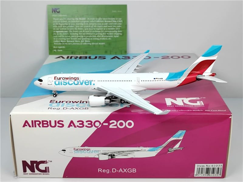 Amazon.co.jp: NG Models 1:400 完成品 for Eurowings discover