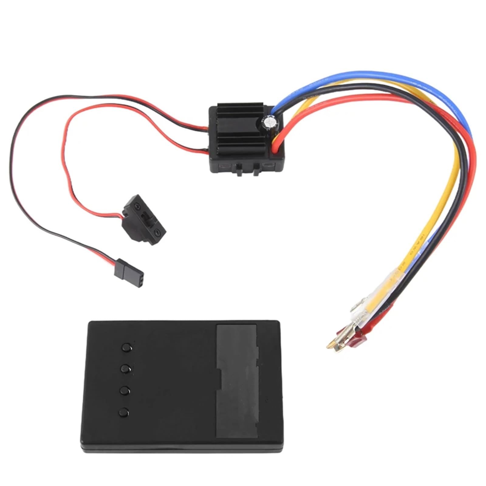 para WP 880 1080 1/10 1/8 Controlador Electrónico Velocidad Cepillado Impermeable con Tarjeta Programa Crawler RC Accesorios Piezas Coche RC Cepillado Esc