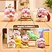 Popobox Little Piggy Series Blind Box Figures, Random Design Action Figures Collectible Toys for Birthday Gift, Home Decorations, Single Box