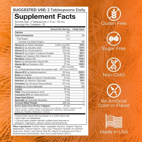 Tropical Oasis Mega Premium Liquid Multivitamin