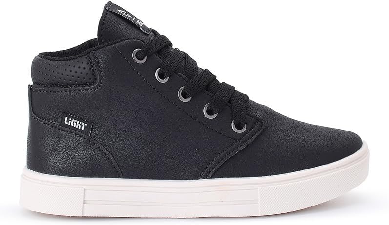 Tenis Botinha Infantil Meninos Casual Cano Alto Confortavel