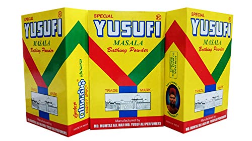 Yusufi Masala Herbal Bathing Powder - Pack of 3 - Each Box 100 gm
