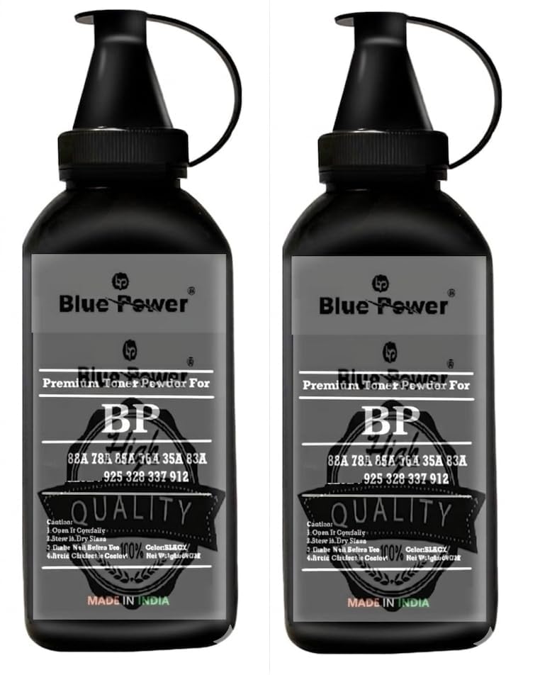 Image of Blue Power Toner Powder Refilling for Cartridge 88A 78A 85A 35A 36A CRG 925 725 325 337 328 728 928 912. (2)