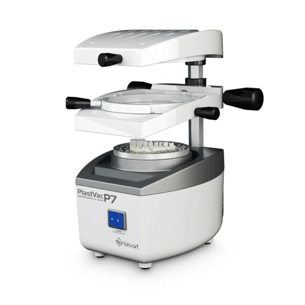 Plastvac P7 110V Dental Vacuum Forming Machine, Laboratory Heat Molding Equipment.Suitable for Round and Square Sheets of Different Material
