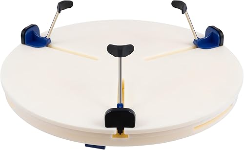 Miniatura 3 de DYRABREST Rueda giratoria para recortar cerámica, herramientas de reparación de abrazadera de escultura artística portátil para principiantes de