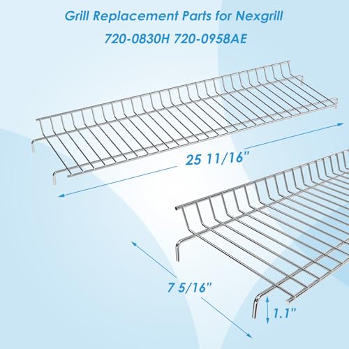 Image of 25.6 Inch Warming Rack for Nexgrill 4 Burner 720-0830H 720-0958AE 720-0789H