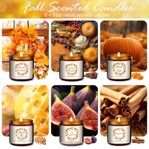 Fall Candles Gifts Set 6  - image 6