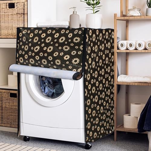 Image of Lithara Waterproof Front Load Washing Machine Cover For 6 kg, 6.2 Kg, 6.5 Kg, 7 Kg (Design 35)