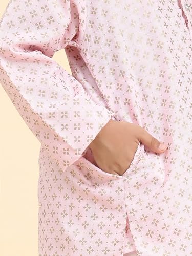 Image of Pro-Ethic Style Developer Boy's Cotton Solid s Kurta Pajama For Kid'S Ethnic Wear | Kurta Pajama Set