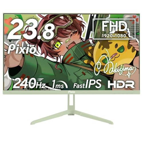 Amazon.co.jp: Pixio ゲーミングモニター PX249Wave グリーン 24インチ