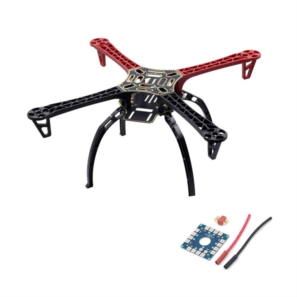 Zestaw kół Flame Wheel KIT 450 do drona F450 z kamerą, rama do 4-osiowego zdalnie sterowanego helikoptera MK MWC, wielowirnikowego quadrocoptera z podwoziem lądowym(Combo)