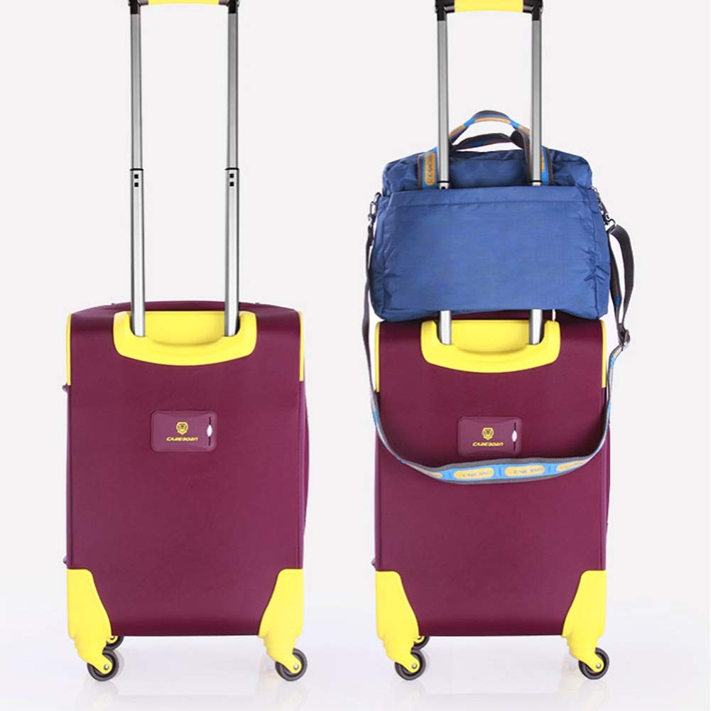 ZHANGQIANG Valigia Trolley da Viaggio Borsa da Viaggio con Ruote Valigia da Cabina - Bagaglio da Cabina Valigia con Ruote Leggera Vestibilità Perfetta per la Maggior Parte delle Compagnie Aeree (Color
